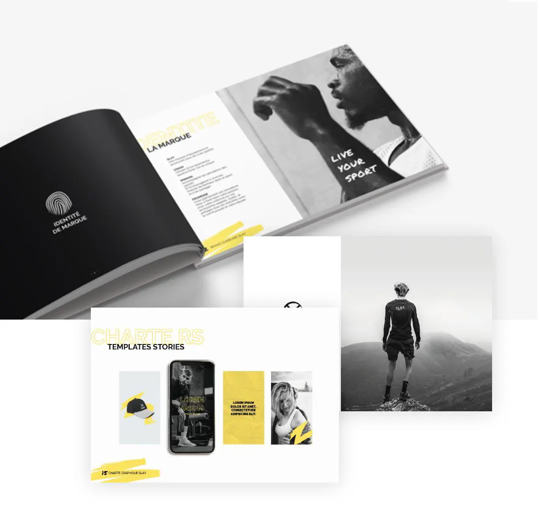 Branding brandbook plateforme de marque charte éditoriale